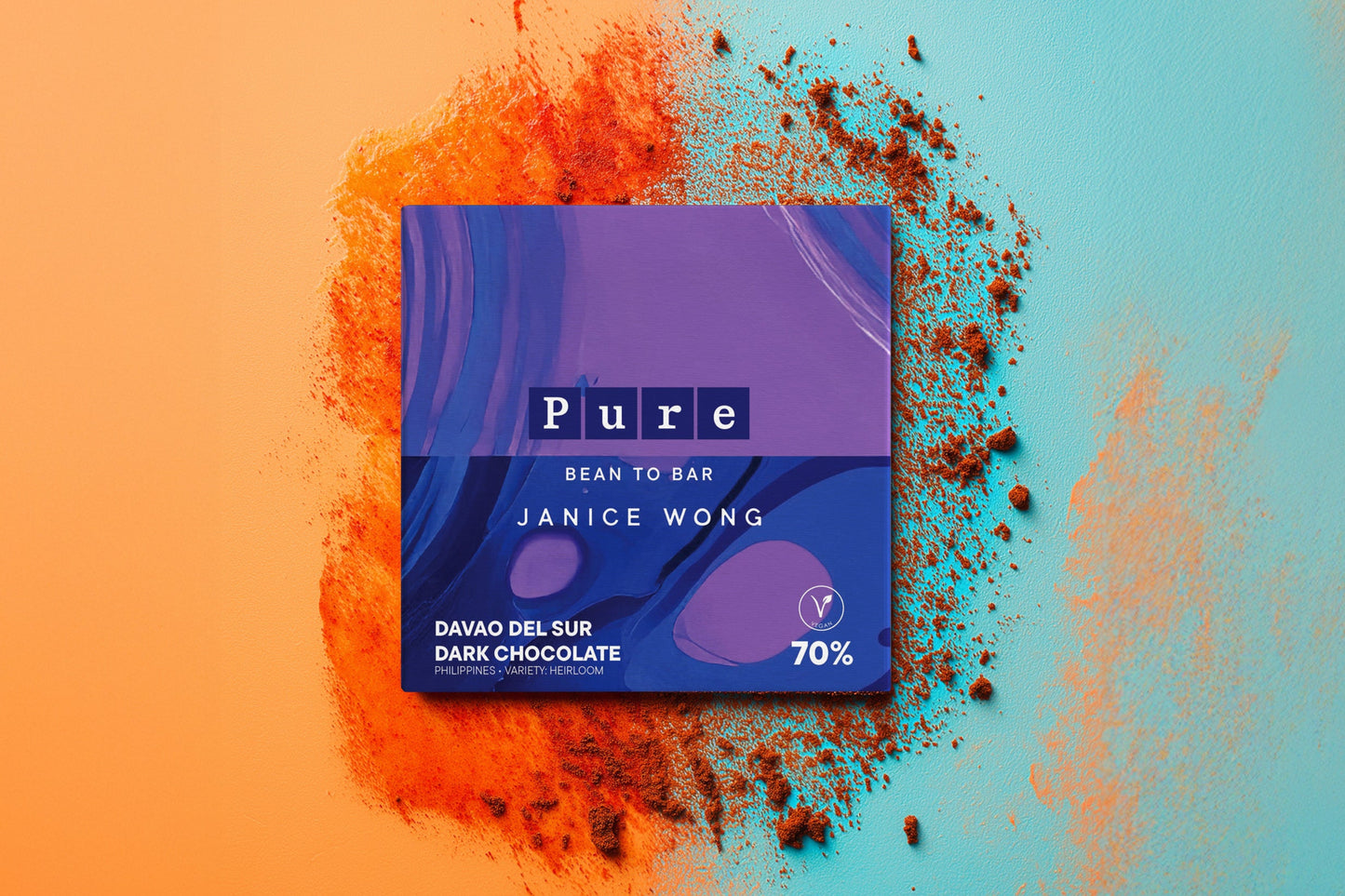 Janice Wong 70% Dark Chocolate Bean to Bar