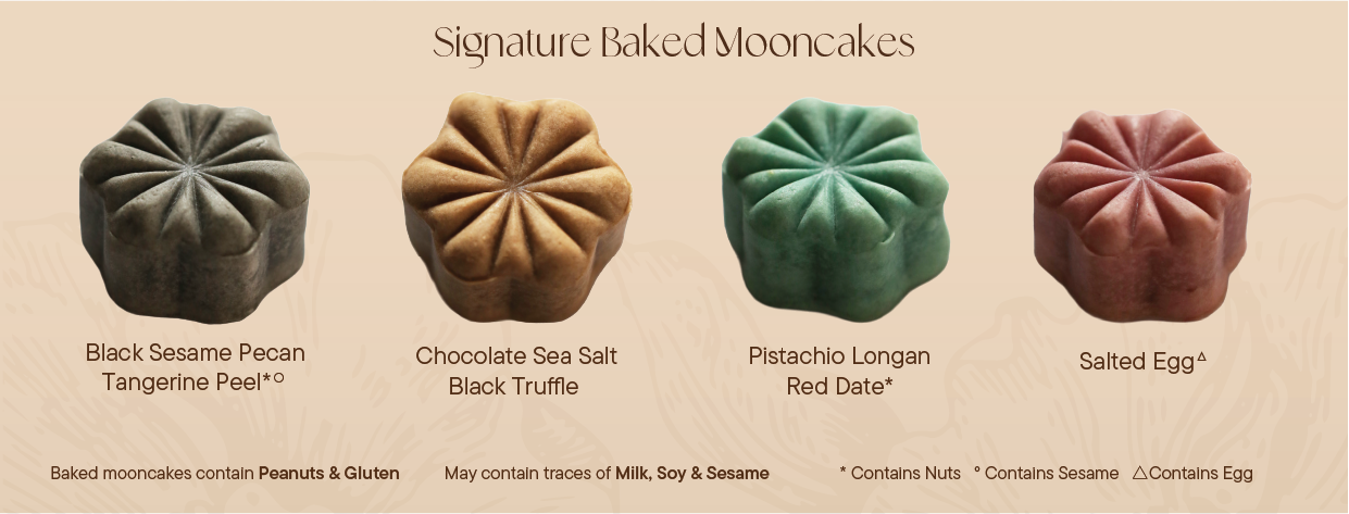 Baked Signature Mooncakes Tin of 4