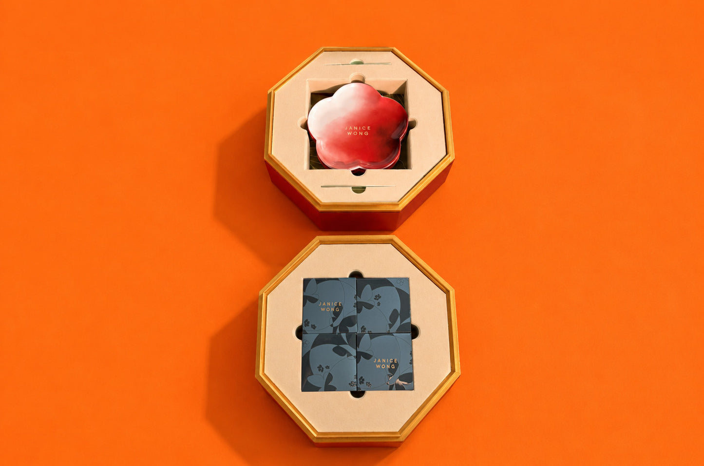 Limited Edition Baked Mooncake Lantern box of 8