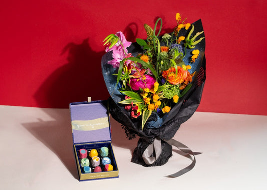 Chocolate and Flower Bouquet