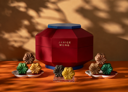 Limited Edition Baked Mooncake Lantern box of 8
