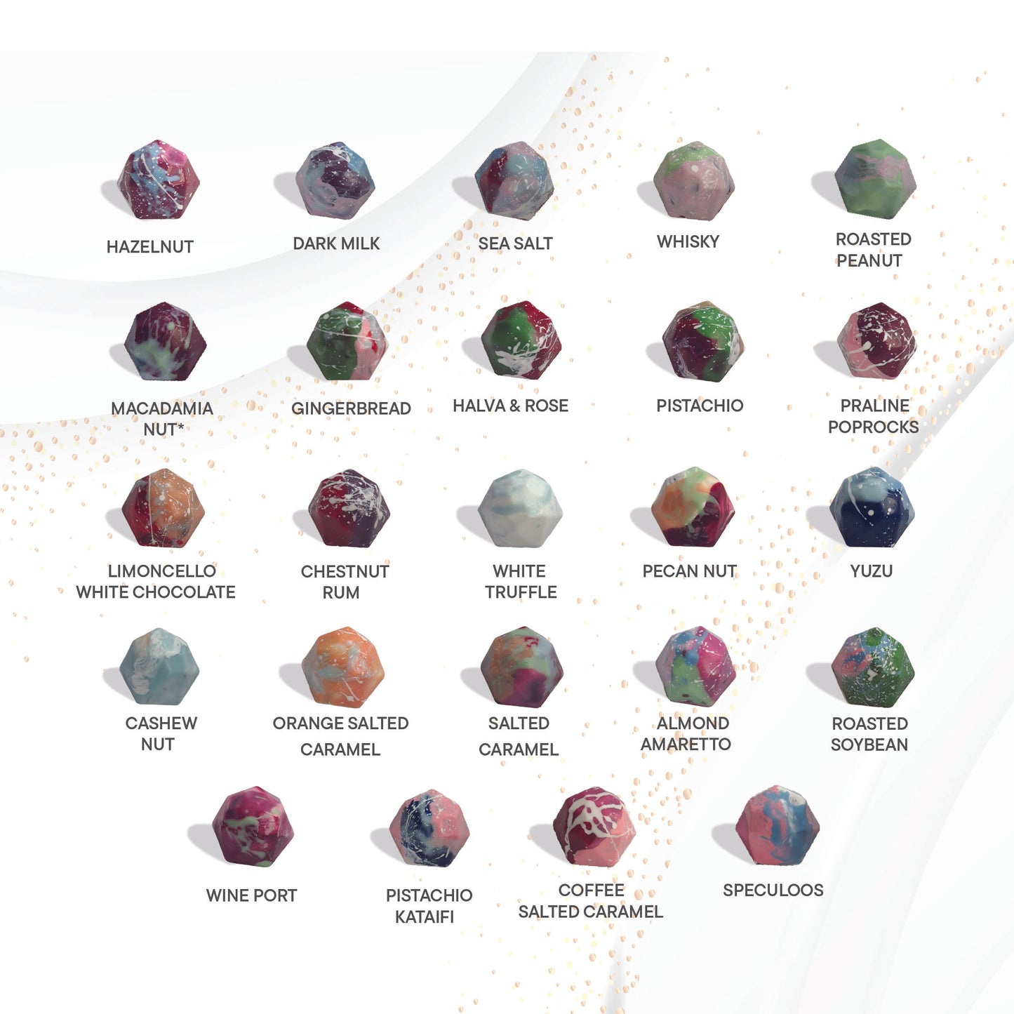 Festive Days of December Chocolate Bon bon Edition