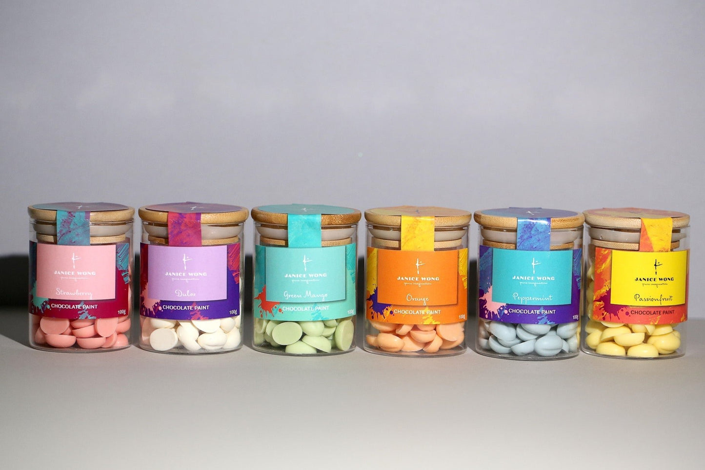 Chocolate Paint Jars 100g