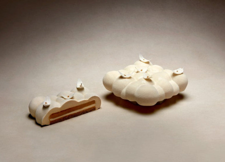 Gula Melaka Pandan Pistachio Cake