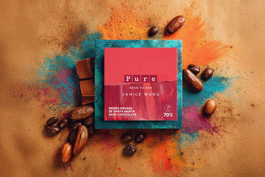 70% Vegan Colombia Single Origin Sierra Nevada De Santa Marta Dark Chocolate