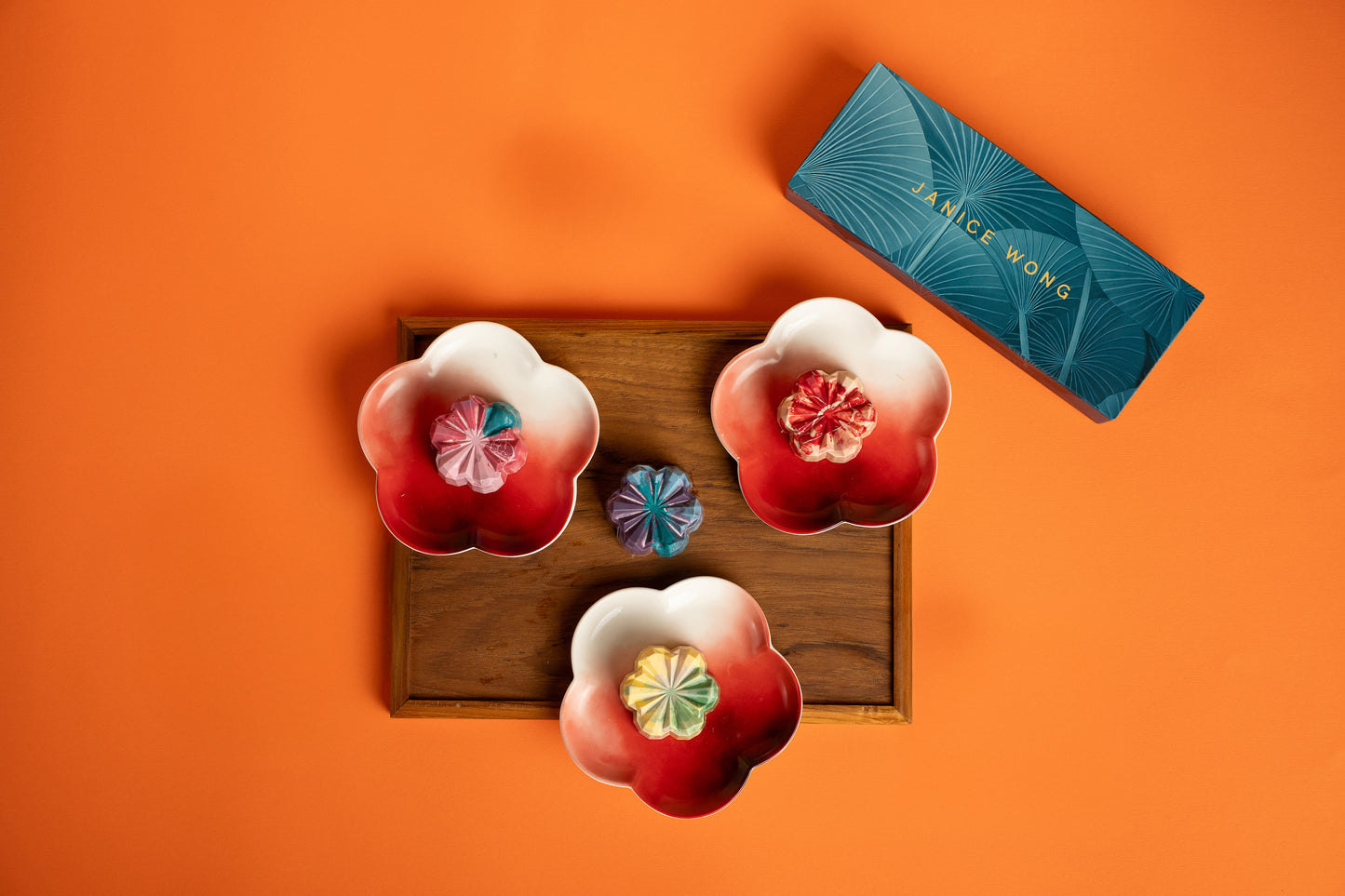 Chocolate Mooncakes Box of 4